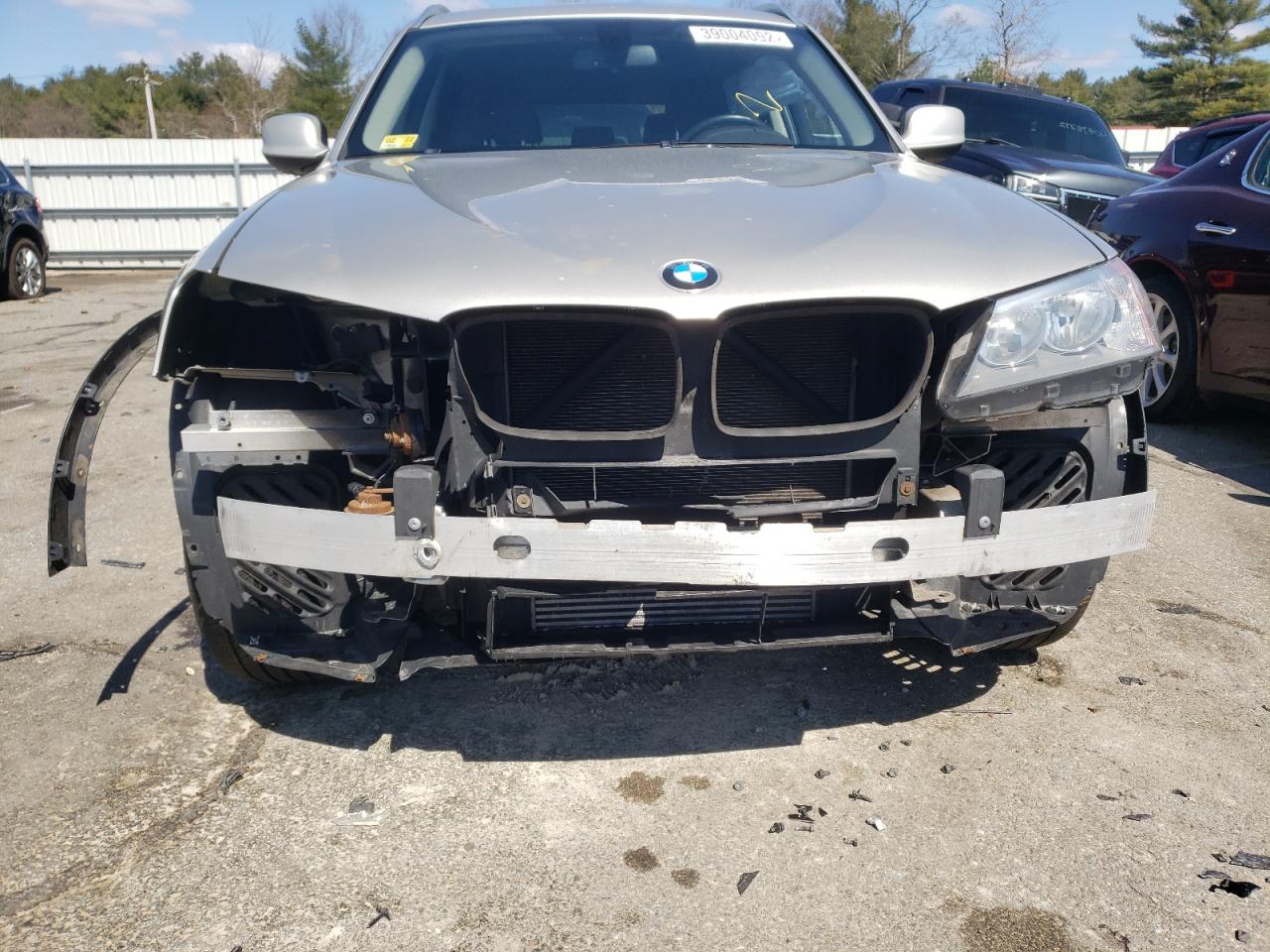 Photo 9 from auction – 2013 BMW X3 XDRIVE2 with VIN 5UXWX9C51D0A27751