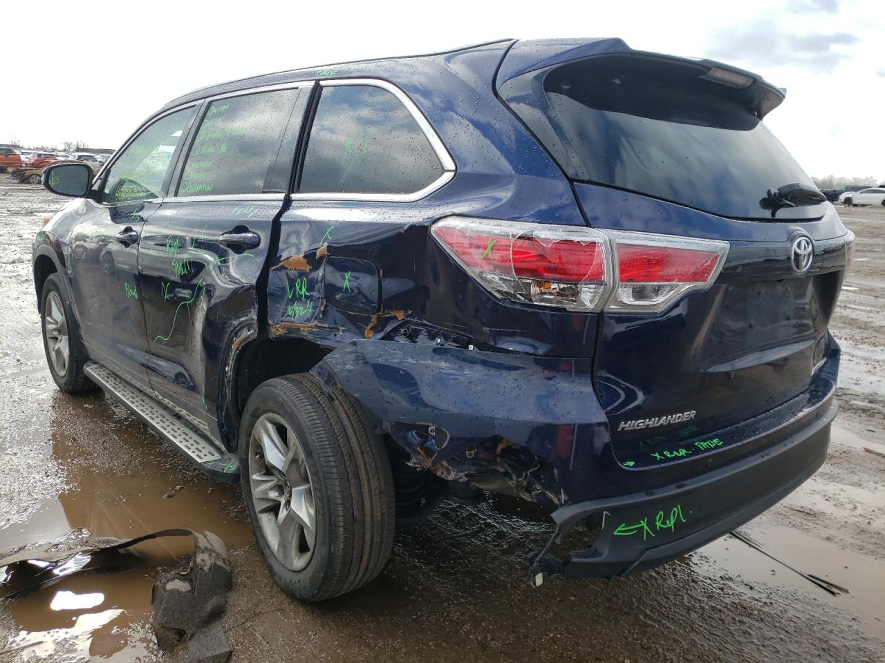 Фото 3 с аукциона – 2016 TOYOTA HIGHLANDER с VIN 5TDDKRFHXGS284810
