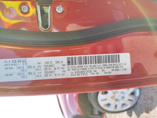 Photo 10 from auction – 2016 DODGE JOURNEY SE with VIN 3C4PDCAB7GT147269
