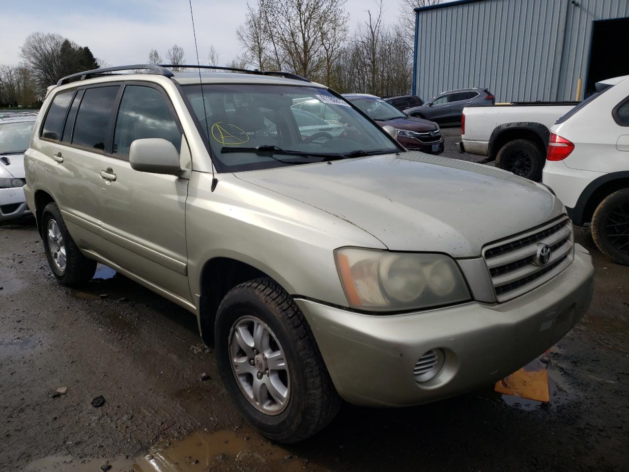 TOYOTA HIGHLANDER 2003 with VIN JTEHF21A330130097 - Photo from auction