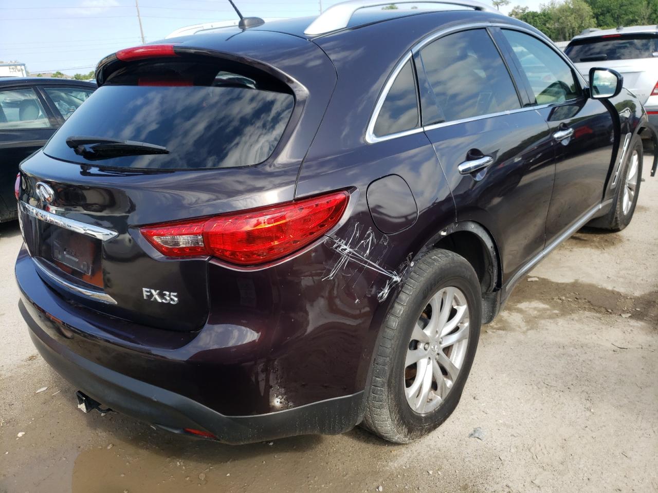 Photo 4 from auction – 2009 INFINITI FX35 with VIN JNRAS18U89M104365
