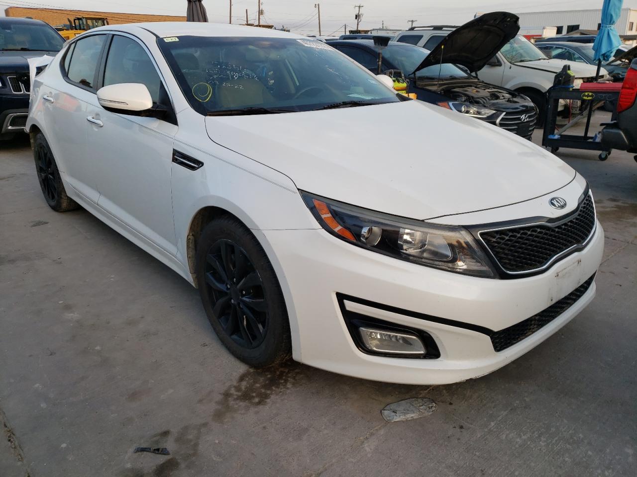 KIA OPTIMA EX 2015 with VIN 5XXGN4A7XFG433514 - Photo from auction