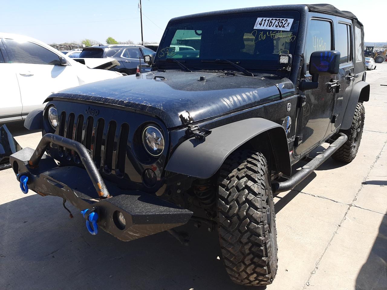 Photo 2 from auction – 2016 JEEP WRANGLER U with VIN 1C4BJWDG3GL206454