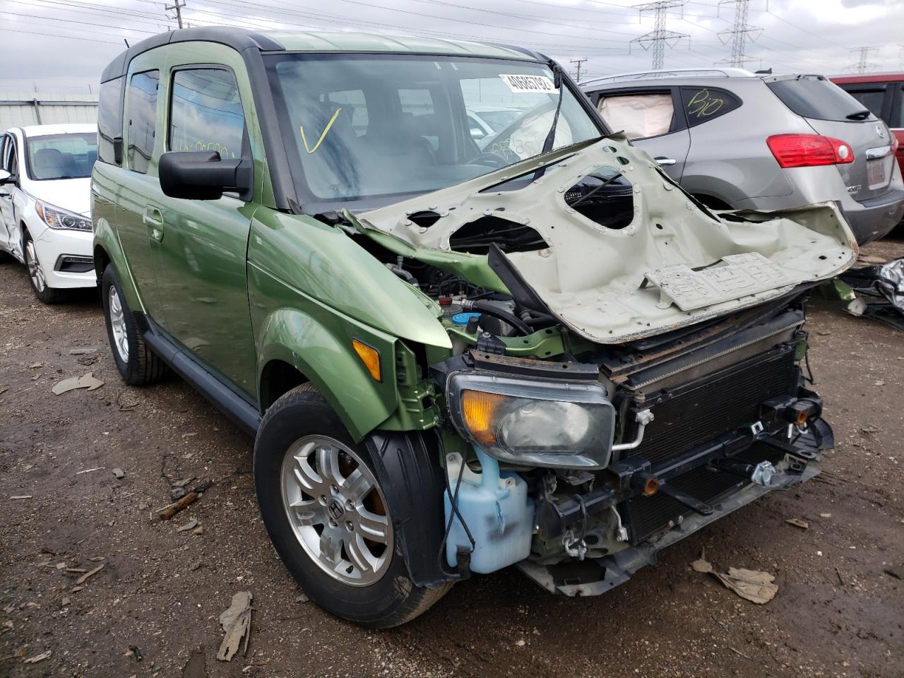 HONDA ELEMENT EX 2007 with VIN 5J6YH28727L012033 - Photo from auction