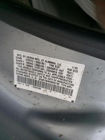 Photo 10 from auction – 2005 HONDA ODYSSEY EX with VIN 5FNRL38495B052792