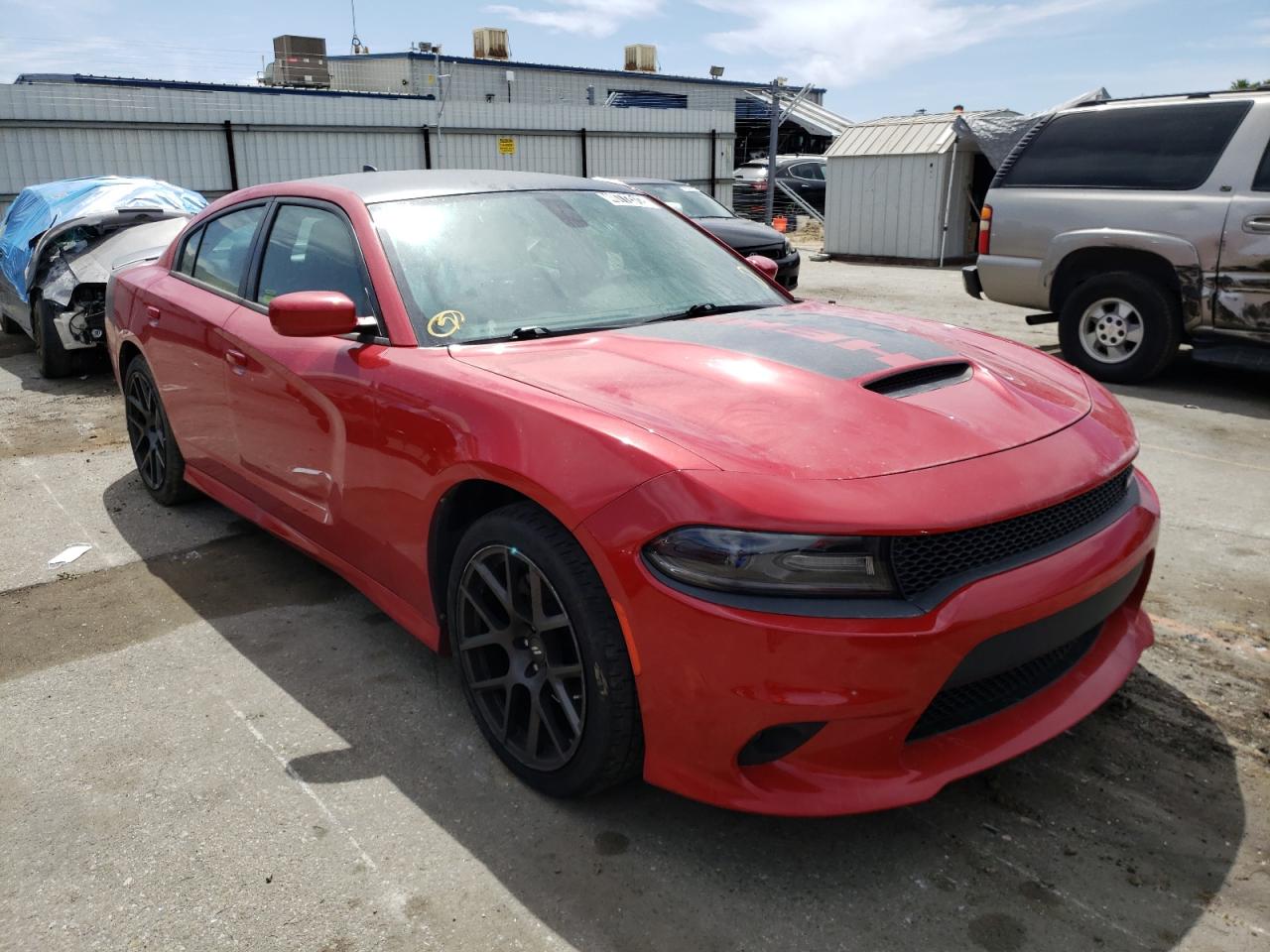 DODGE CHARGER R/ 2017 with VIN 2C3CDXCT1HH595517 - Photo from auction