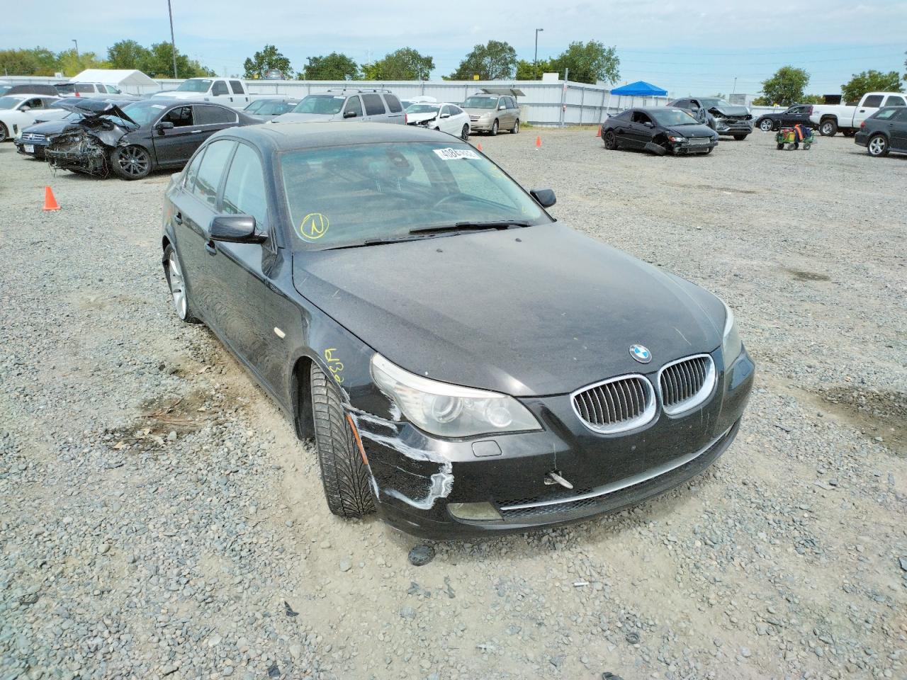 BMW 535 I 2008 with VIN WBANW13588CZ71711 - Photo from auction