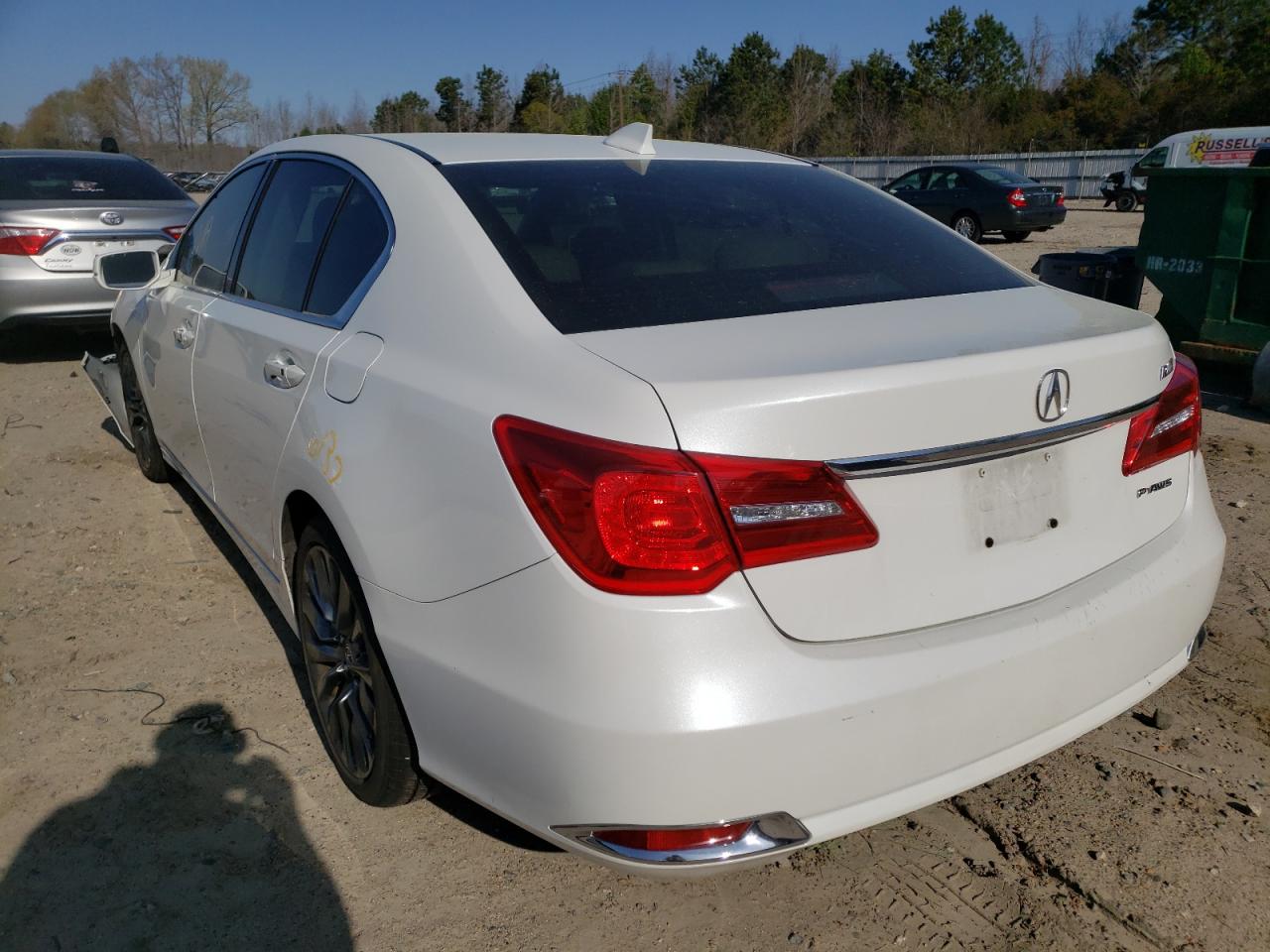 Photo 3 from auction – 2016 ACURA RLX TECH with VIN JH4KC1F51GC001187