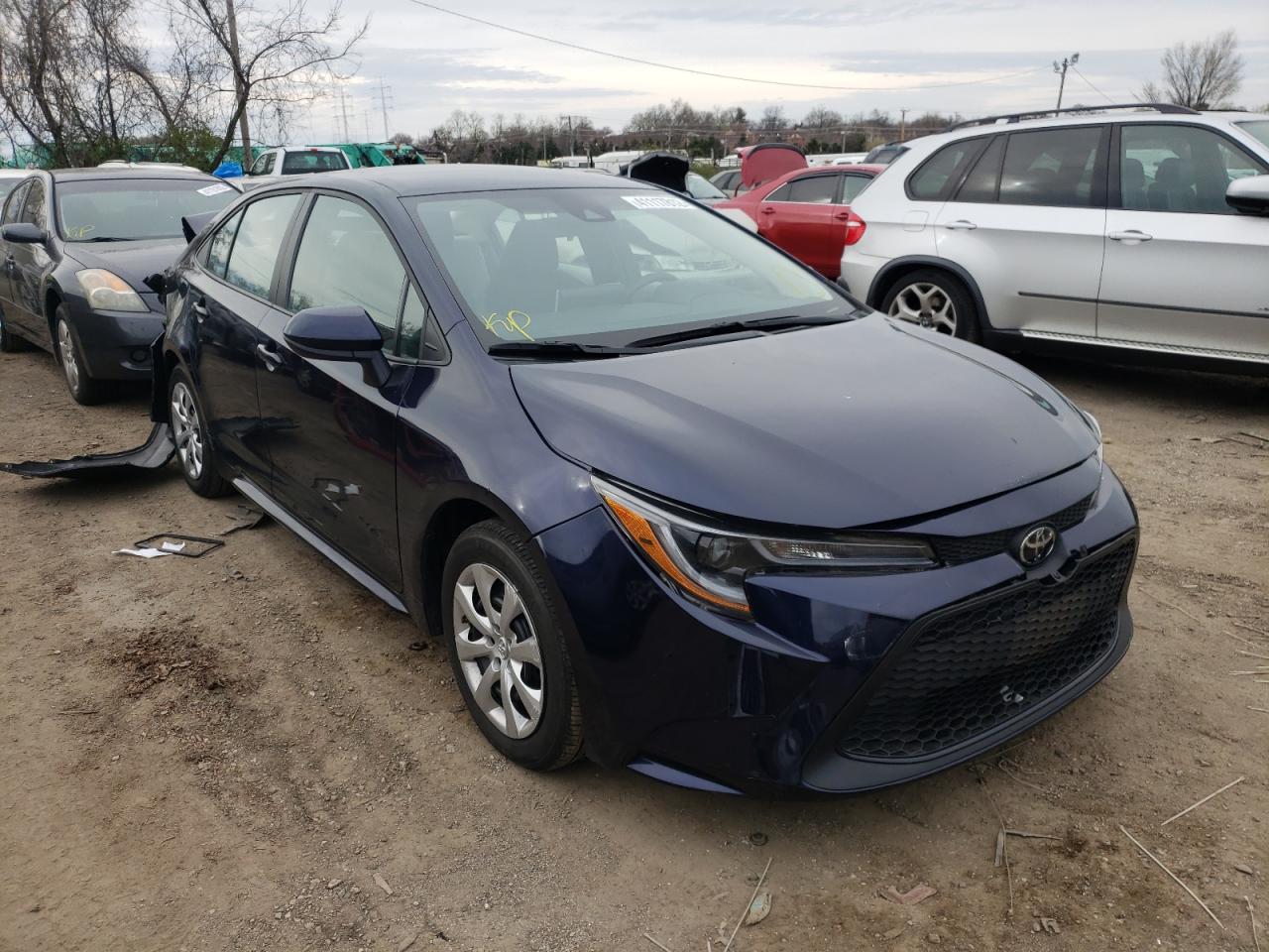 Photo 1 from auction – 2020 TOYOTA COROLLA LE with VIN 5YFEPRAEXLP061866