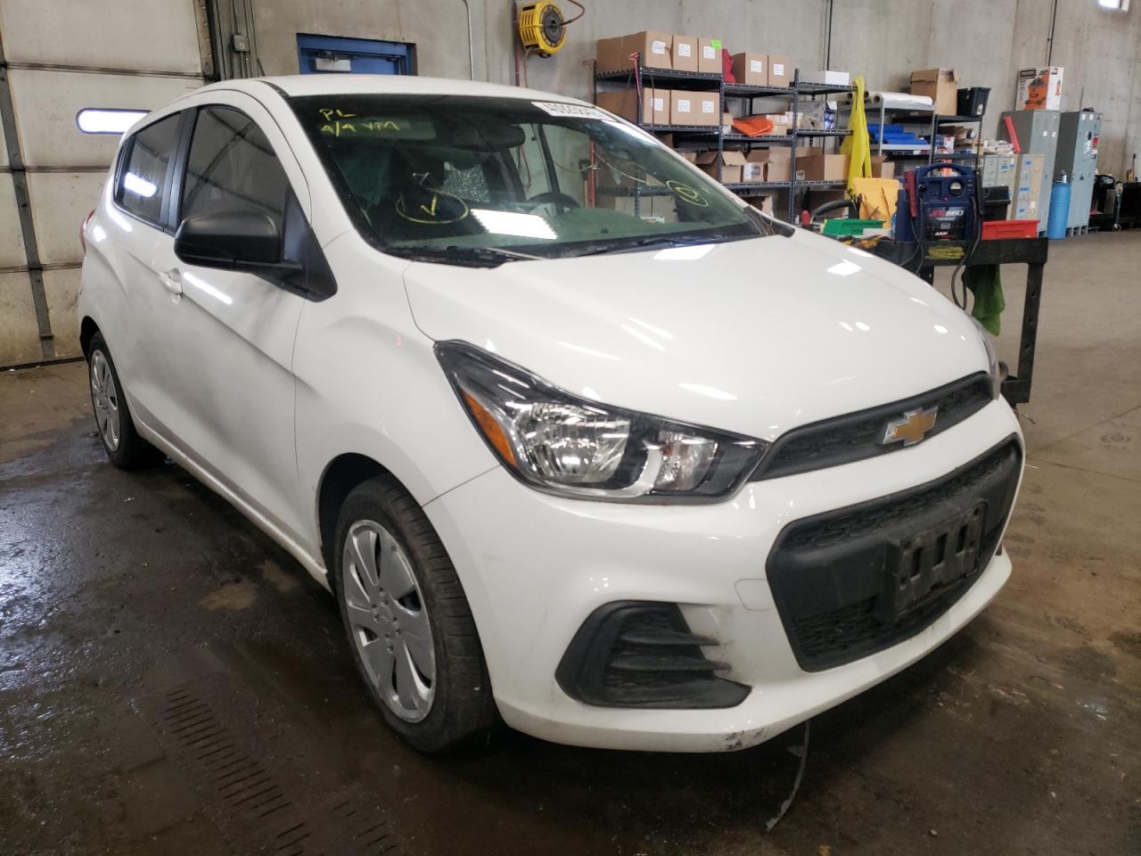 CHEVROLET SPARK LS 2017 with VIN KL8CB6SA0HC743681 - Photo from auction