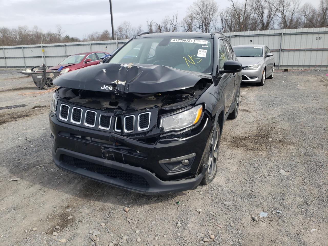 Photo 2 from auction – 2017 JEEP COMPASS LA with VIN 3C4NJCBBXHT682161