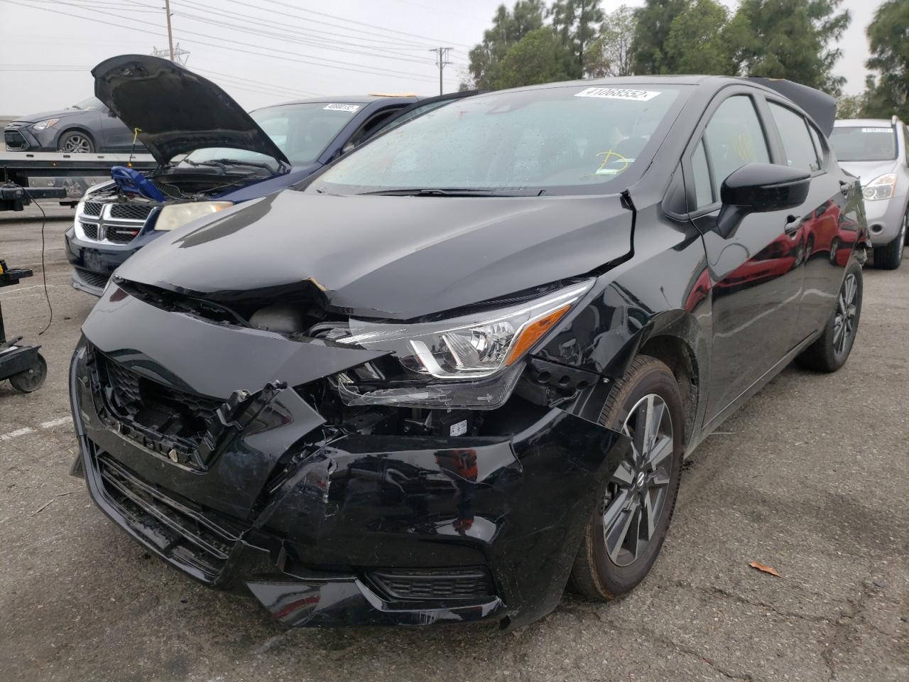 Photo 2 from auction – 2021 NISSAN VERSA SV with VIN 3N1CN8EV5ML845164