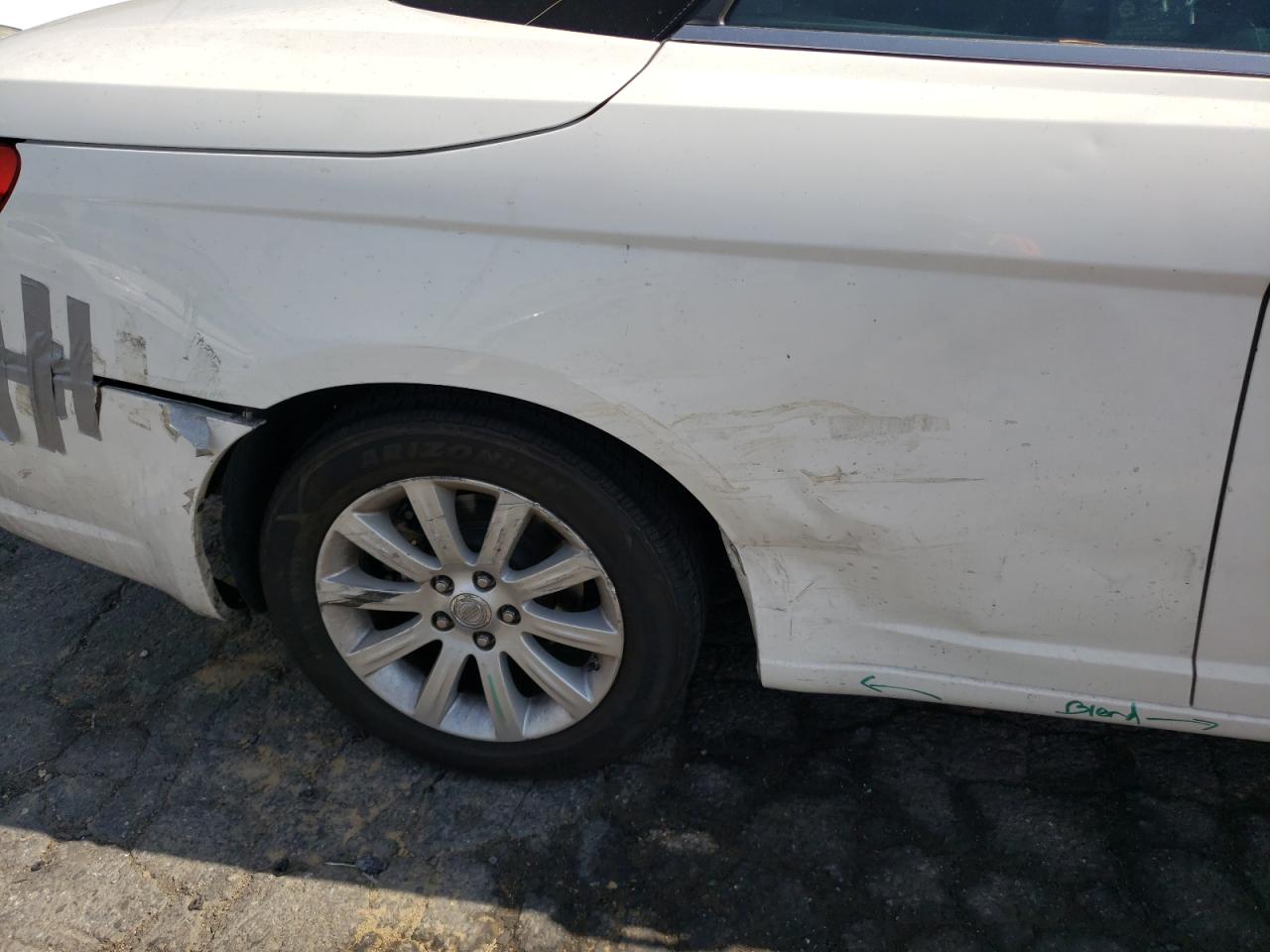 صورة رقم 9 من المزاد - 2010 CHRYSLER SEBRING TO مع VIN 1C3BC5ED5AN197233