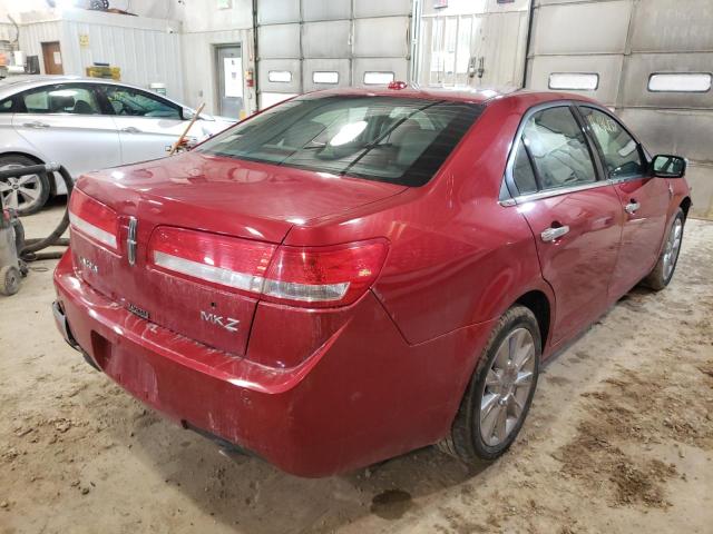 Photo 4 from auction – 2012 LINCOLN MKZ with VIN 3LNHL2GC9CR812645