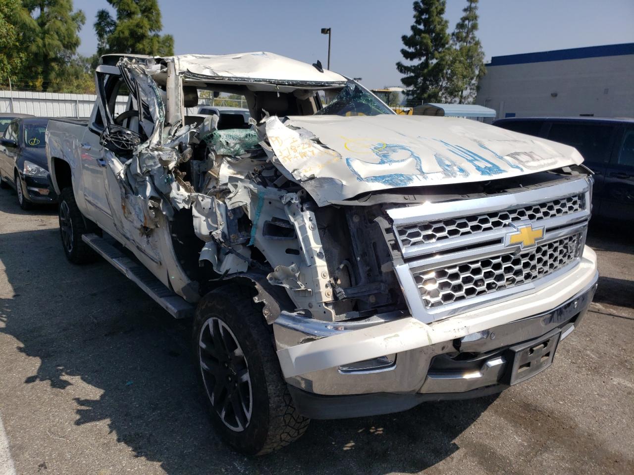 CHEVROLET SILVERADO 2014 with VIN 3GCPCSEC4EG378006 - Photo from auction