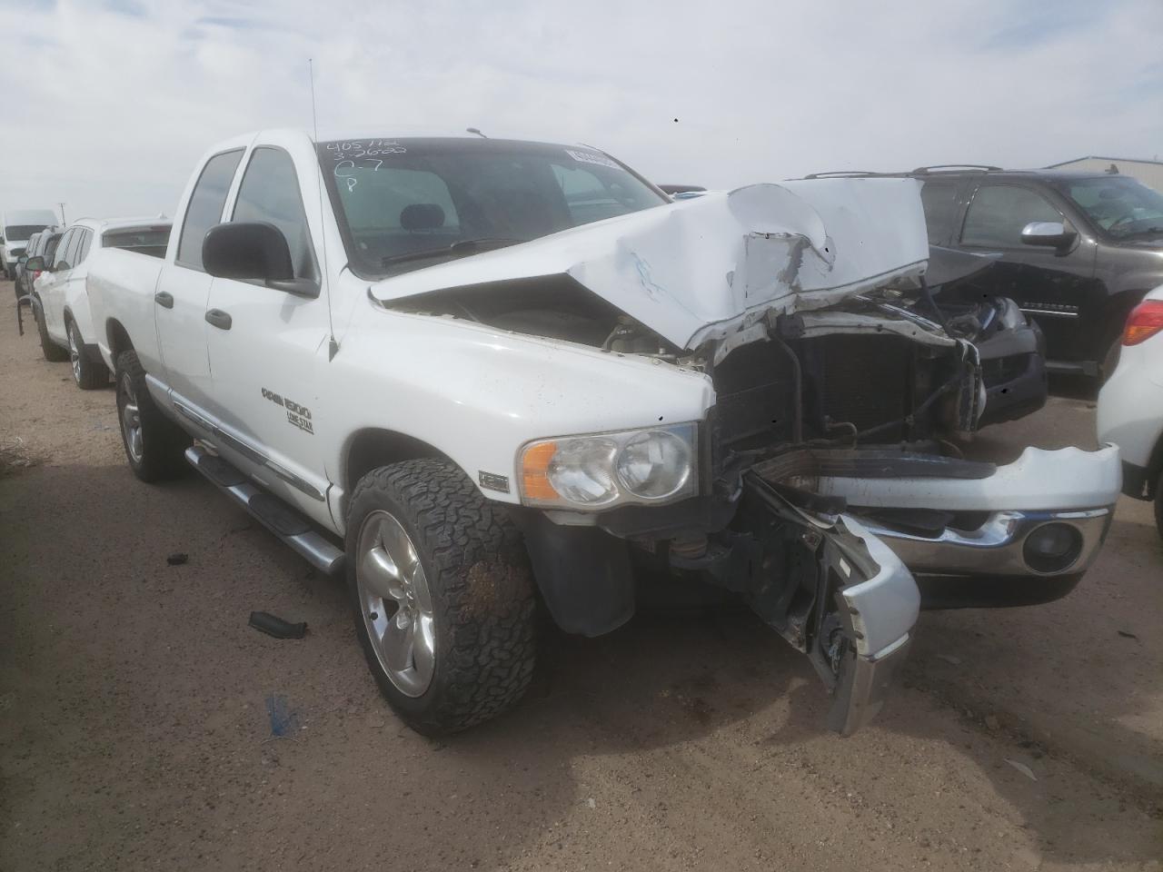 DODGE RAM 1500 S 2005 with VIN 1D7HA18D35J647206 - Photo from auction