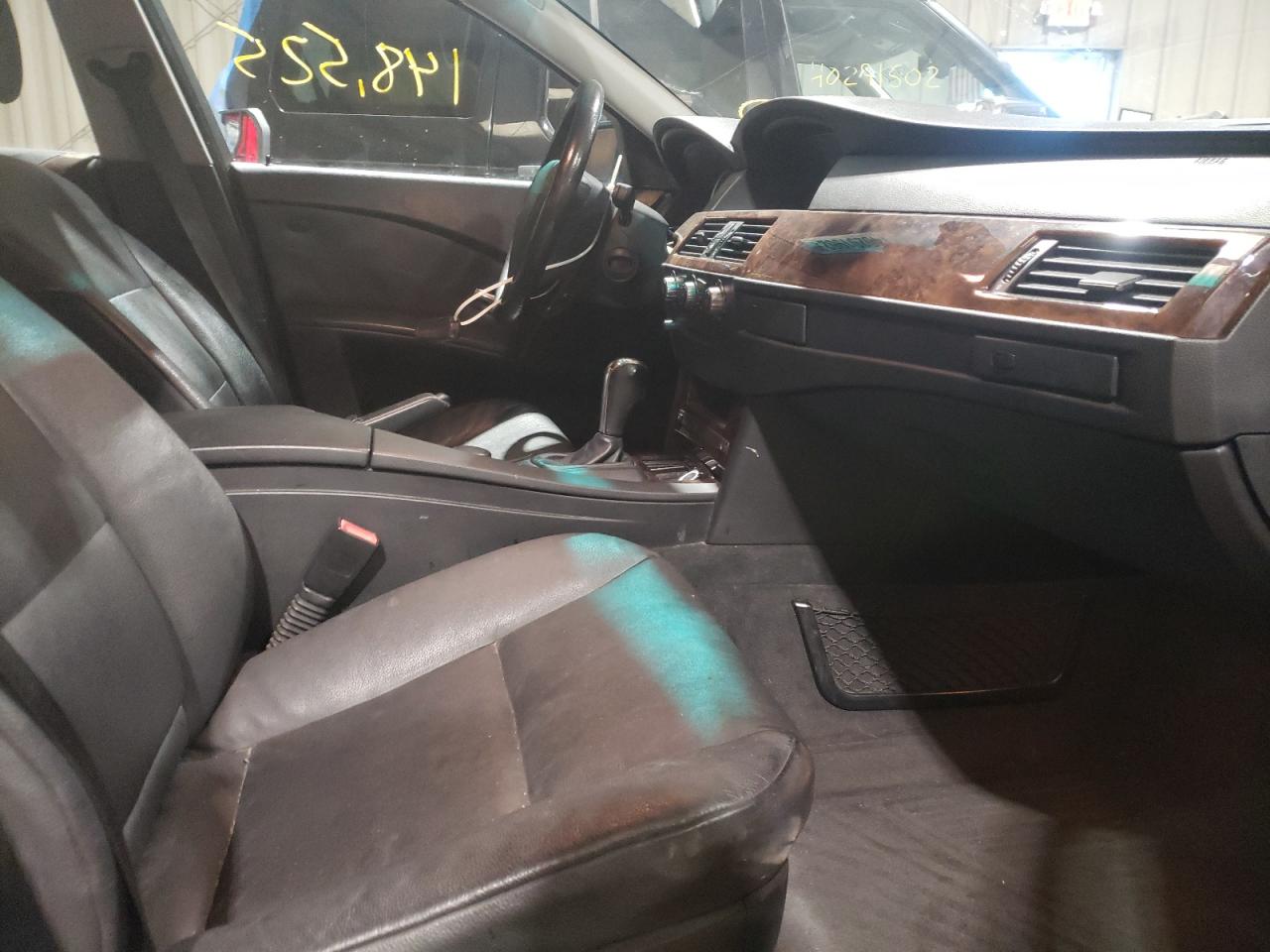 Photo 5 from auction – 2007 BMW 525 XI with VIN WBANF33567CW69926