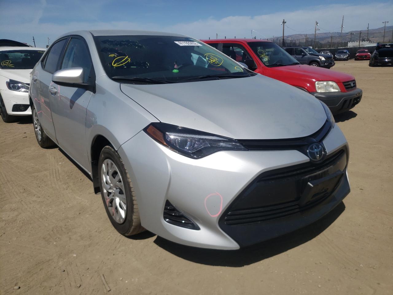 TOYOTA COROLLA L 2017 with VIN 5YFBURHE7HP660331 - Photo from auction
