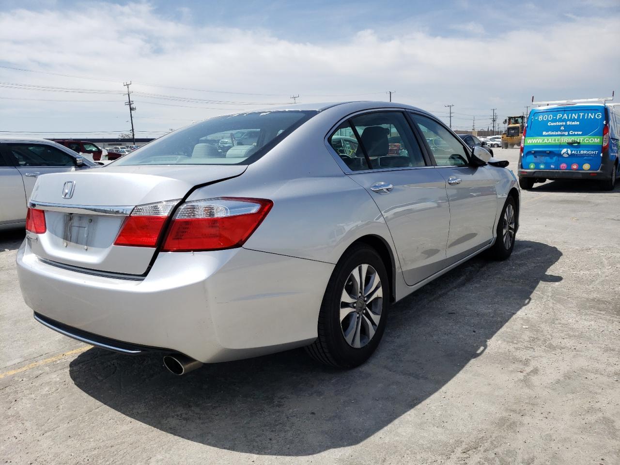 Photo 4 from auction – 2014 HONDA ACCORD LX with VIN 1HGCR2F35EA065851