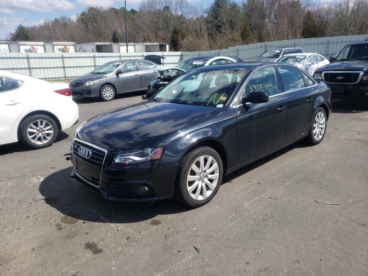 Photo 2 from auction – 2011 AUDI A4 PREMIUM with VIN WAUFFAFL2BN018325