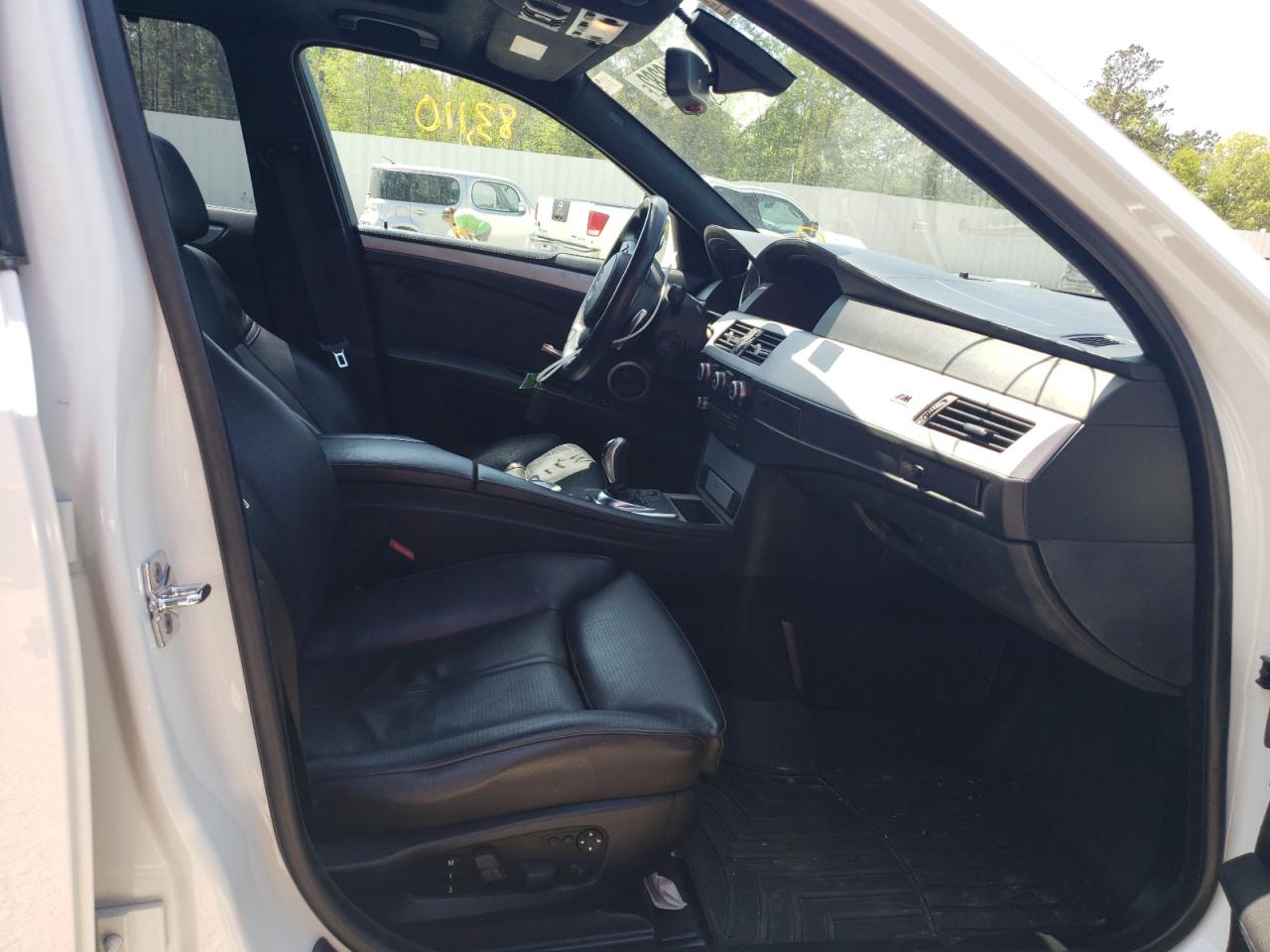 Photo 5 from auction – 2008 BMW M5 with VIN WBSNB93518CX10488