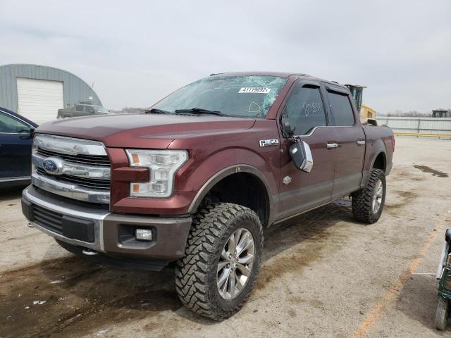 Photo 2 from auction – 2017 FORD F150 SUPER with VIN 1FTEW1EF0HFB52098
