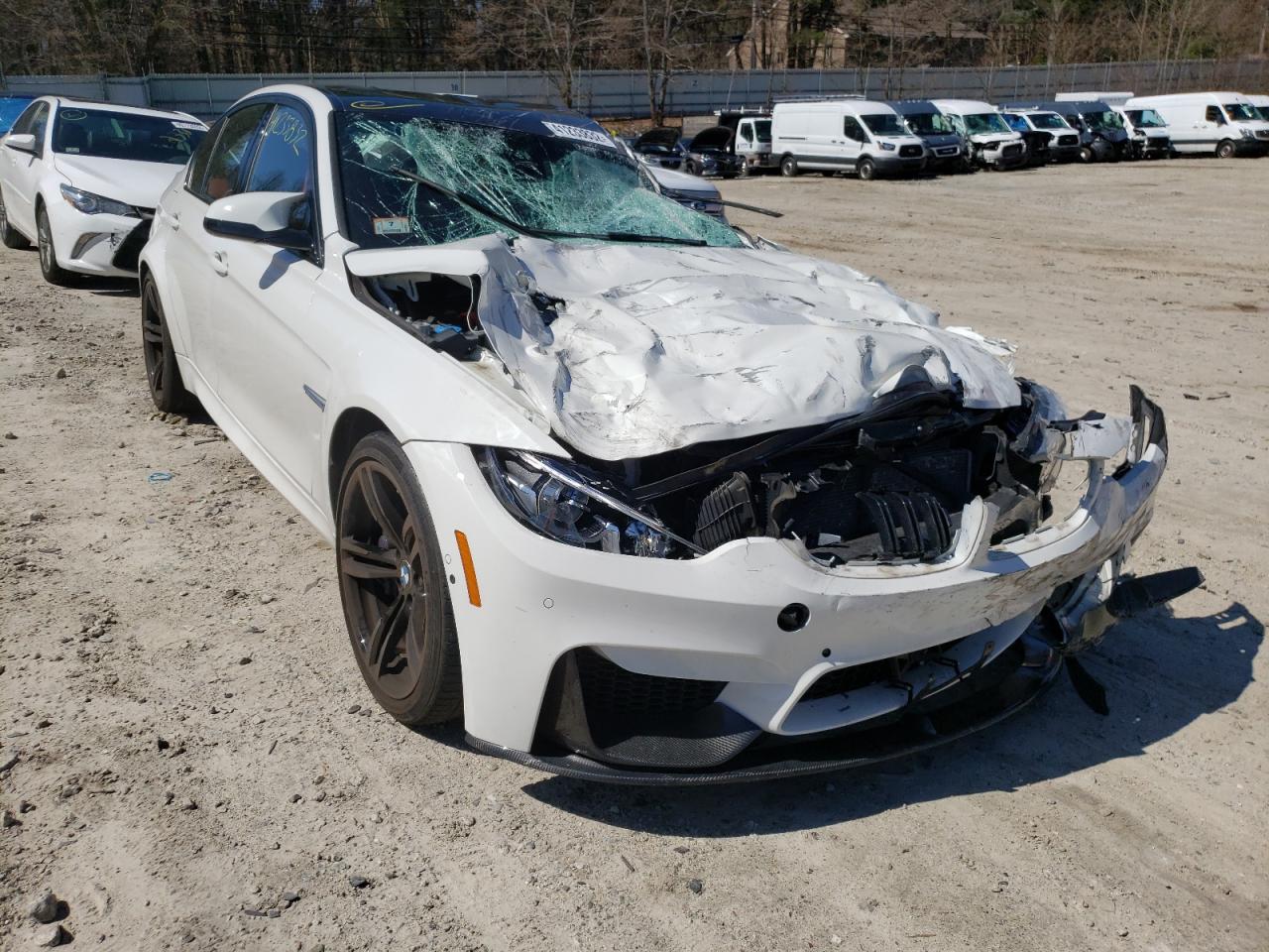 BMW M3 2018 with VIN WBS8M9C5XJ5J77851 - Photo from auction