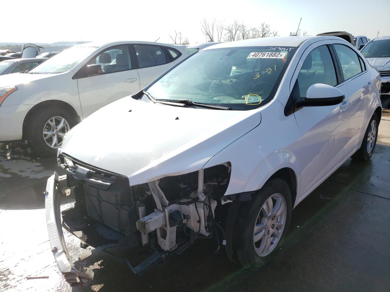 Photo 2 from auction – 2015 CHEVROLET SONIC LT with VIN 1G1JC5SH2F4105161