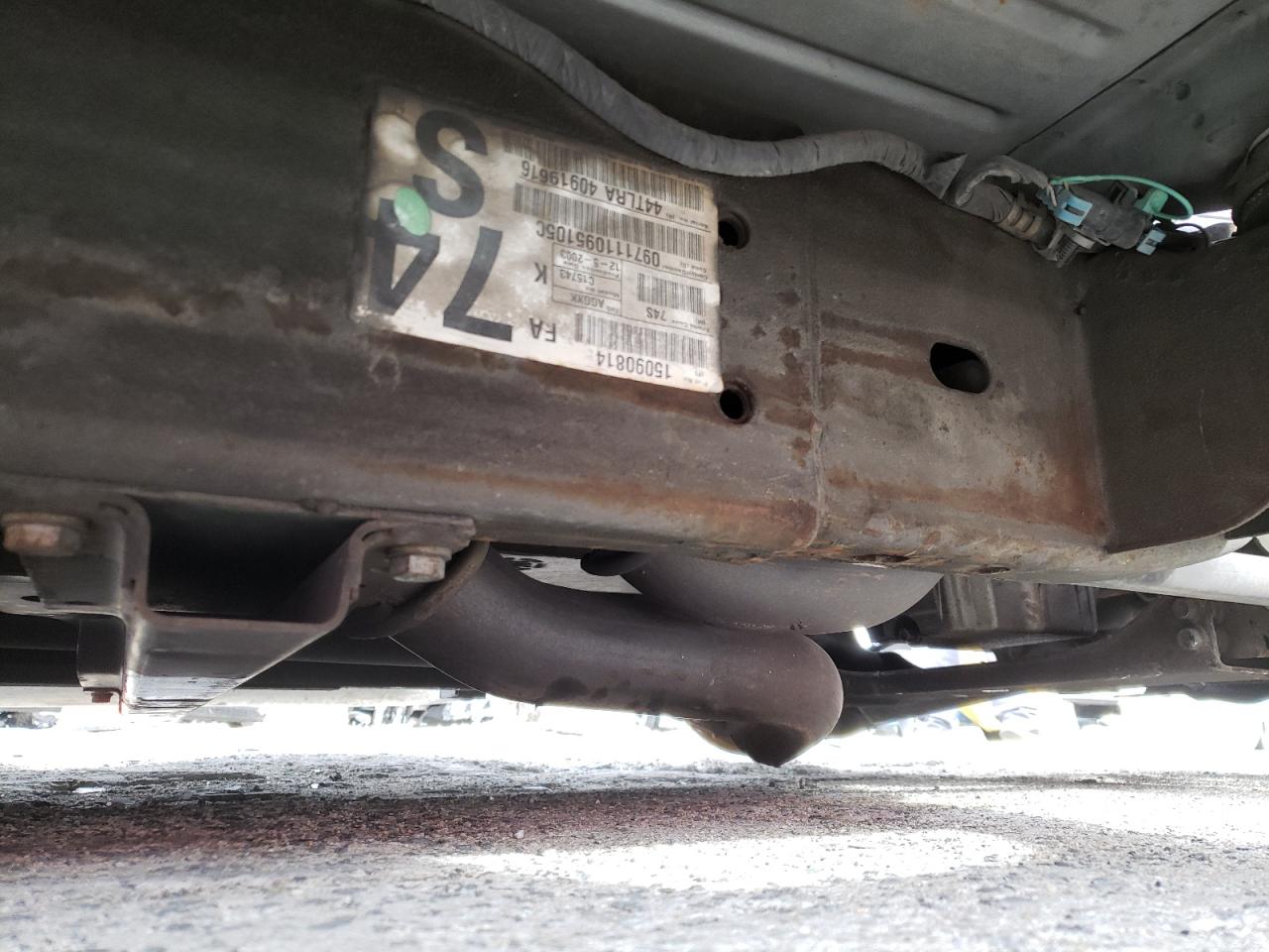 Photo 9 from auction – 2004 CHEVROLET SILVERADO with VIN 1GCGC23UX4F193003