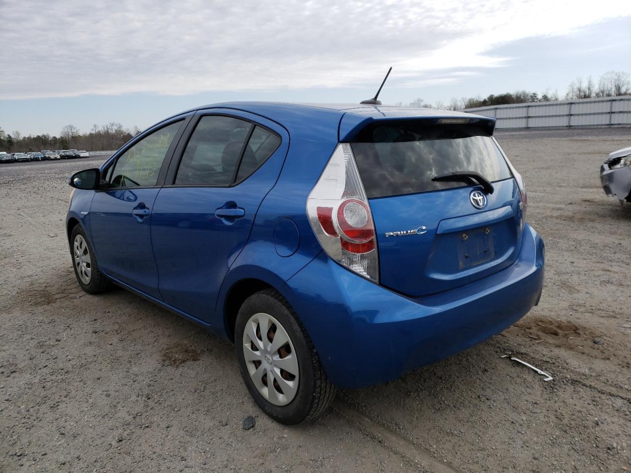 Photo 3 from auction – 2012 TOYOTA PRIUS C with VIN JTDKDTB30C1505797