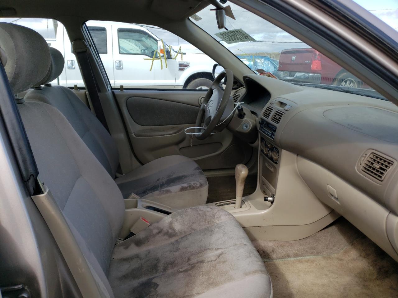 Photo 5 from auction – 1999 TOYOTA COROLLA VE with VIN 2T1BR12E2XC166243