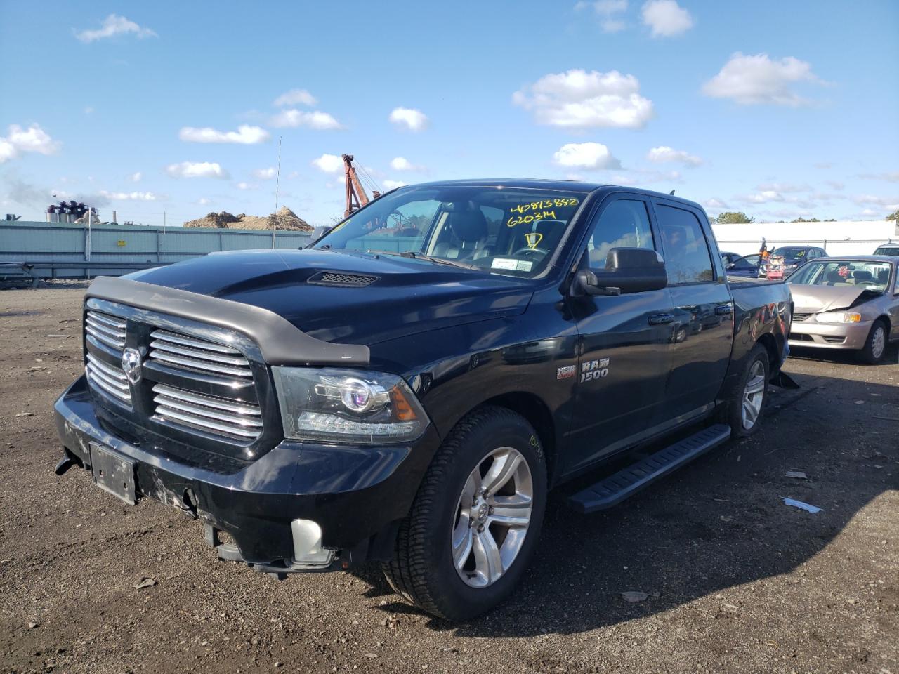 Photo 2 from auction – 2013 RAM 1500 SPORT with VIN 1C6RR7MT4DS620314