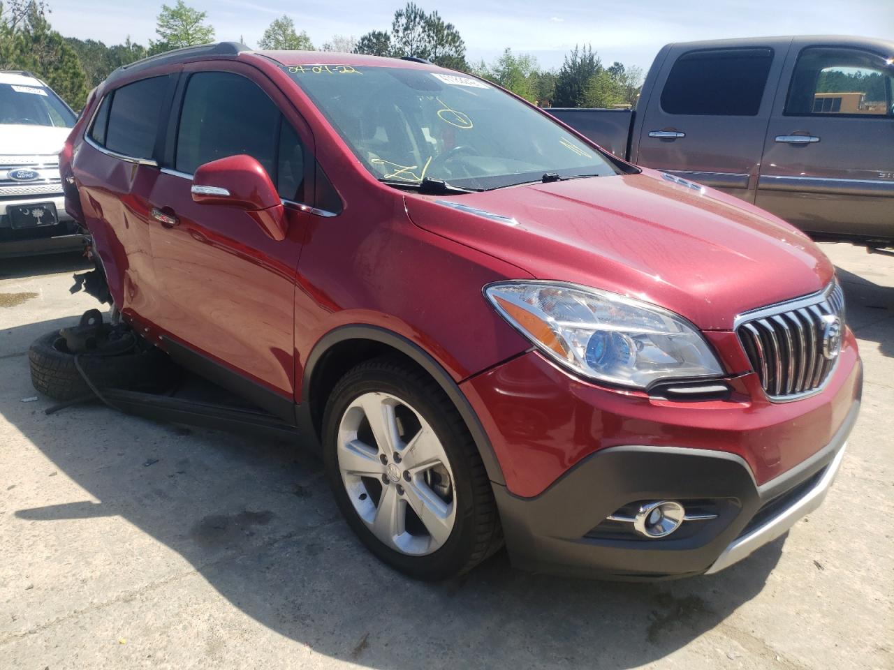 BUICK ENCORE CON 2015 with VIN KL4CJBSB1FB211302 - Photo from auction