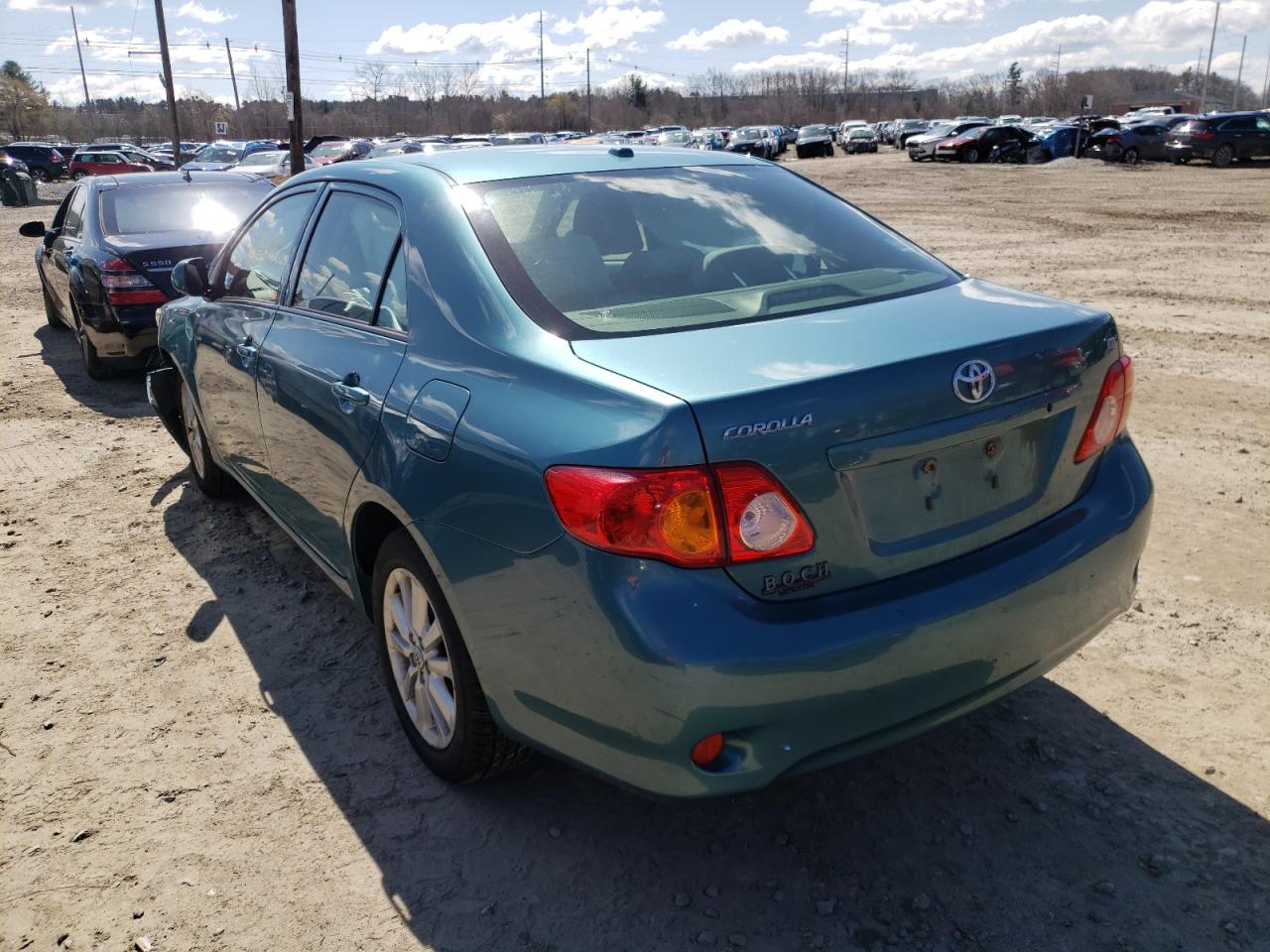 Photo 3 from auction – 2010 TOYOTA COROLLA BA with VIN JTDBU4EE3A9107985