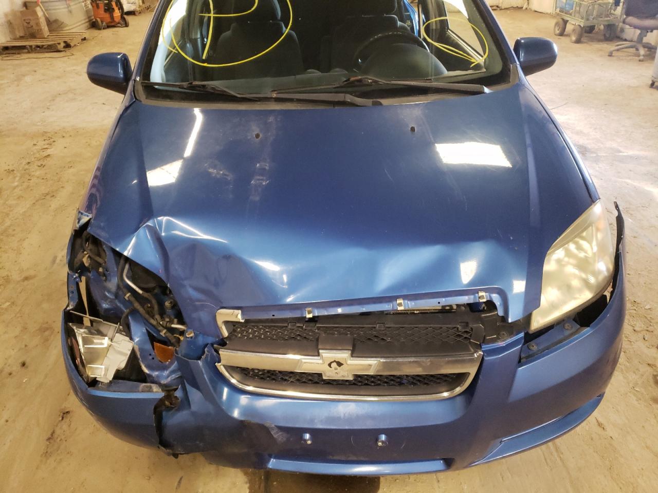 Photo 7 from auction – 2007 CHEVROLET AVEO LT with VIN KL1TG56627B128456