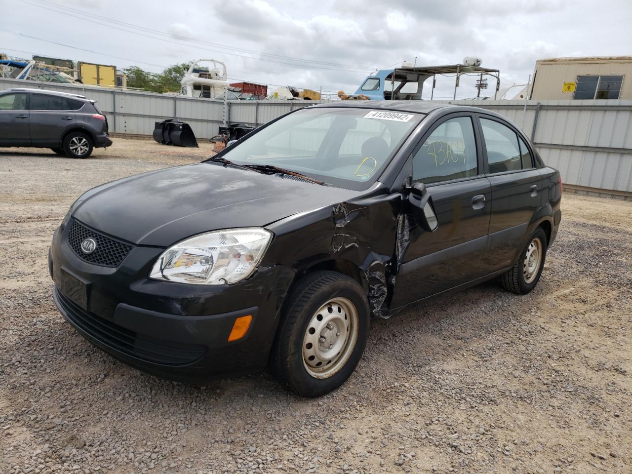 Photo 2 from auction – 2006 KIA RIO with VIN KNADE123766119375