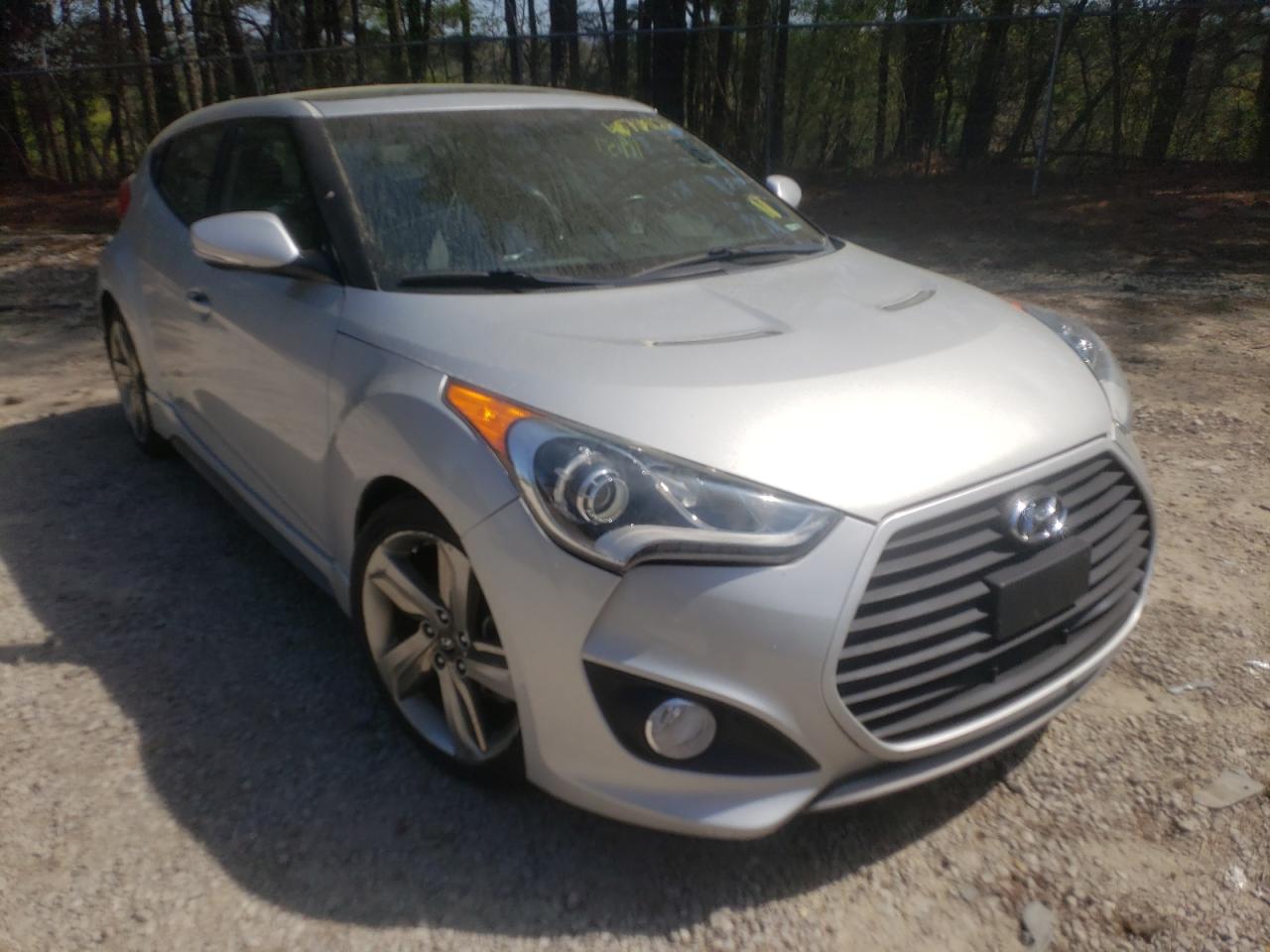 HYUNDAI VELOSTER T 2014 with VIN KMHTC6AE2EU186444 - Photo from auction
