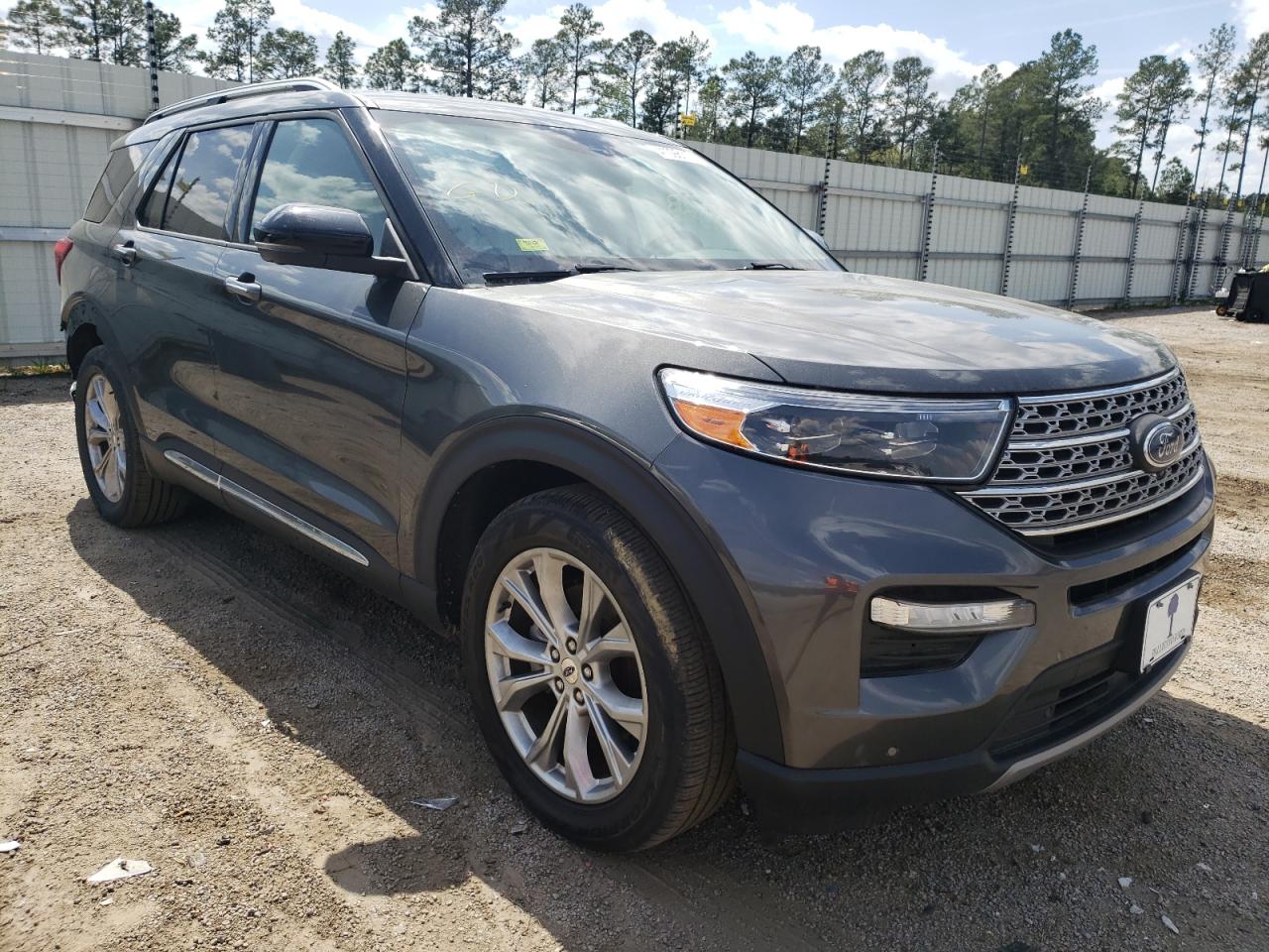 FORD EXPLORER L 2020 with VIN 1FMSK7FH3LGA47698 - Photo from auction