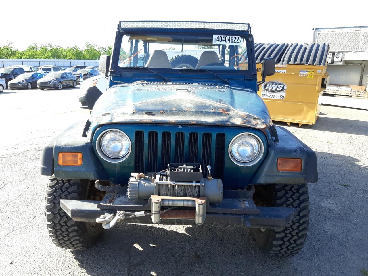 Photo 9 from auction – 1997 JEEP CHEROKEE S with VIN 1J4FJ68S7VL515285
