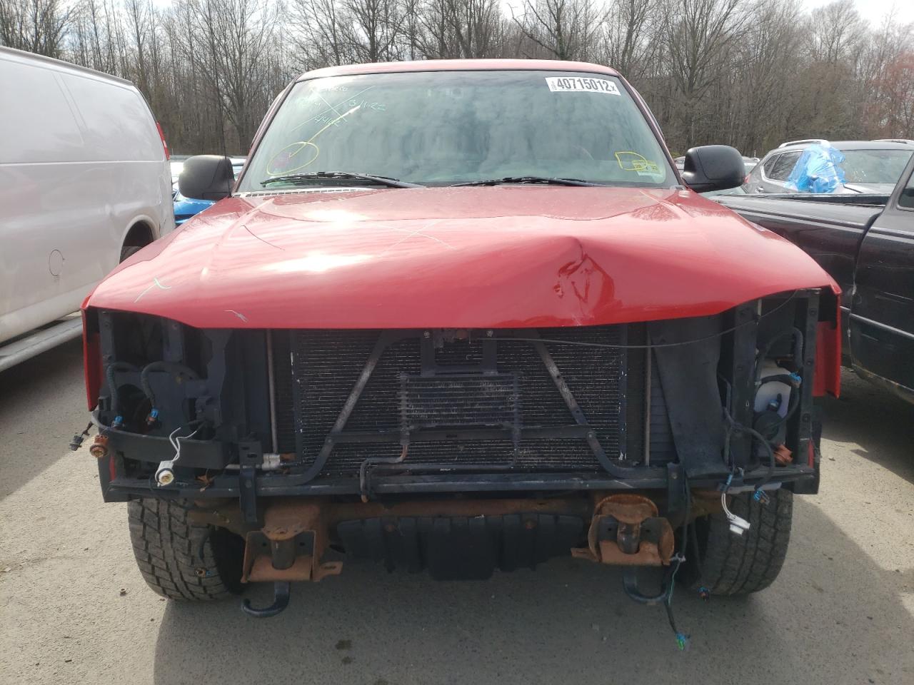 Photo 9 from auction – 2005 GMC NEW SIERRA with VIN 1GTEK19T15E248710