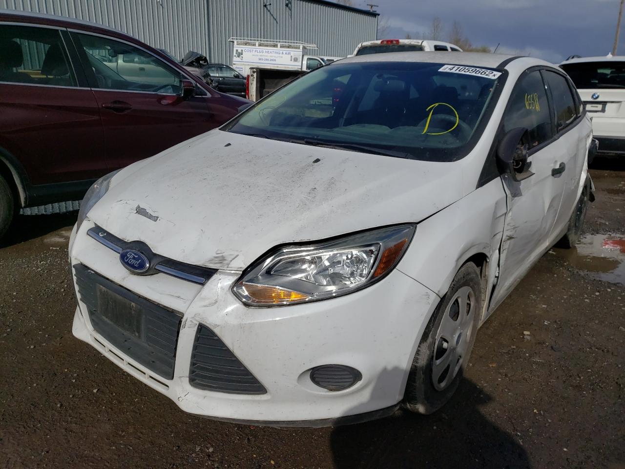Photo 2 from auction – 2014 FORD FOCUS S with VIN 1FADP3E28EL440228