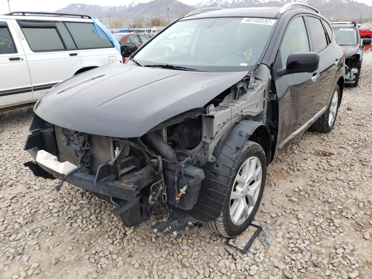 Photo 2 from auction – 2012 NISSAN ROGUE S with VIN JN8AS5MV6CW368514
