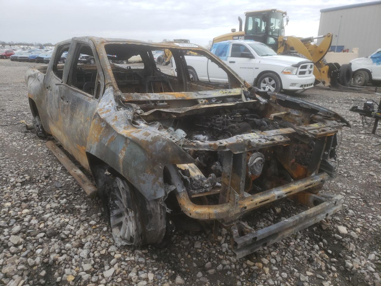 GMC CANYON SLT 2016 with VIN 1GTP6DE10G1208647 - Photo from auction