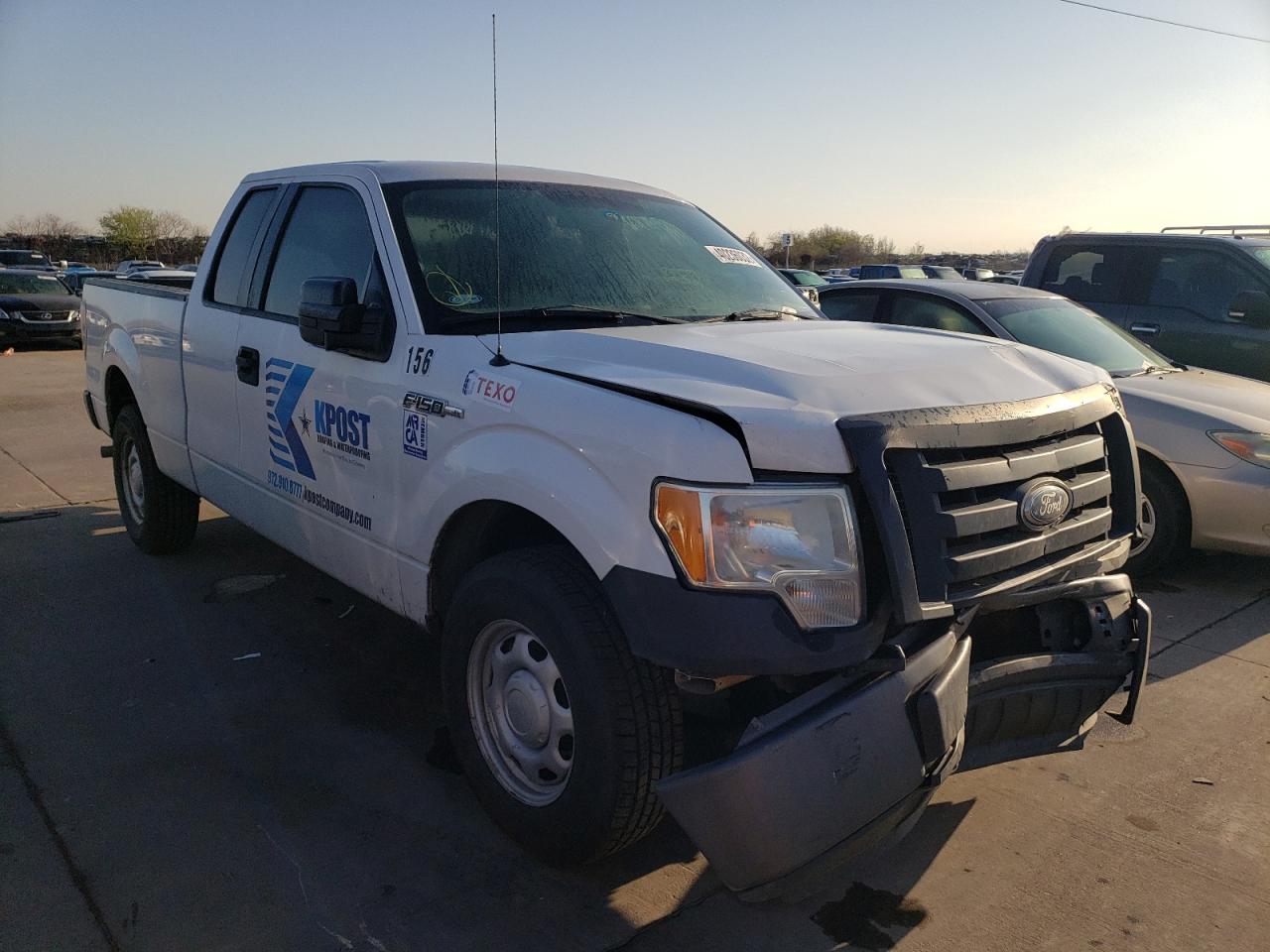 FORD F150 SUPER 2010 with VIN 1FTFX1CV3AKE78146 - Photo from auction