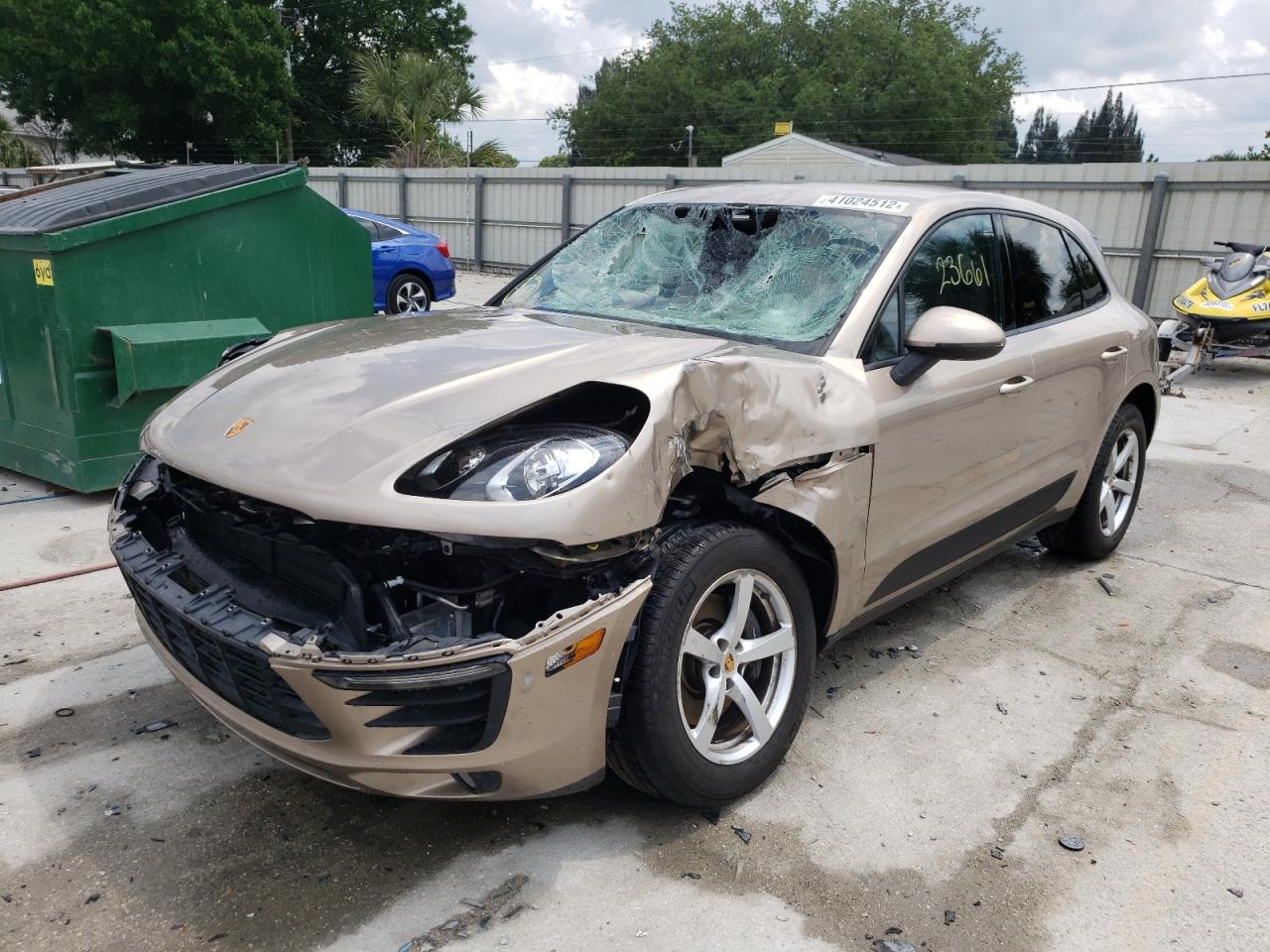 Photo 2 from auction – 2017 PORSCHE MACAN with VIN WP1AA2A58HLB07555