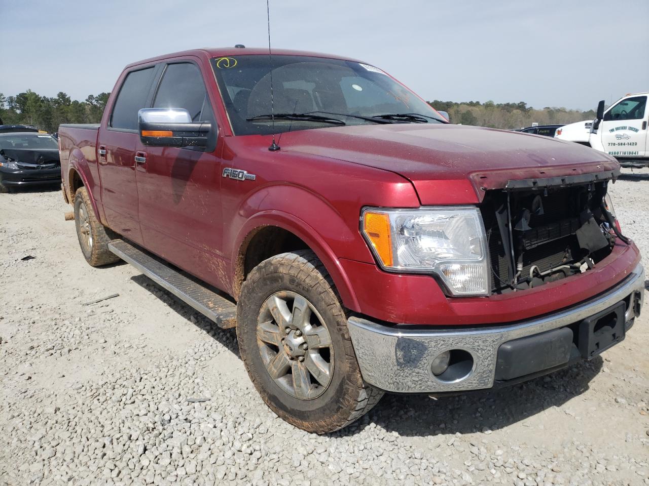 FORD F150 SUPER 2014 with VIN 1FTFW1CF9EKD44887 - Photo from auction