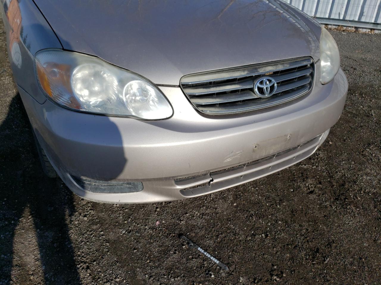 Photo 9 from auction – 2003 TOYOTA COROLLA CE with VIN 2T1BR32E43C777204