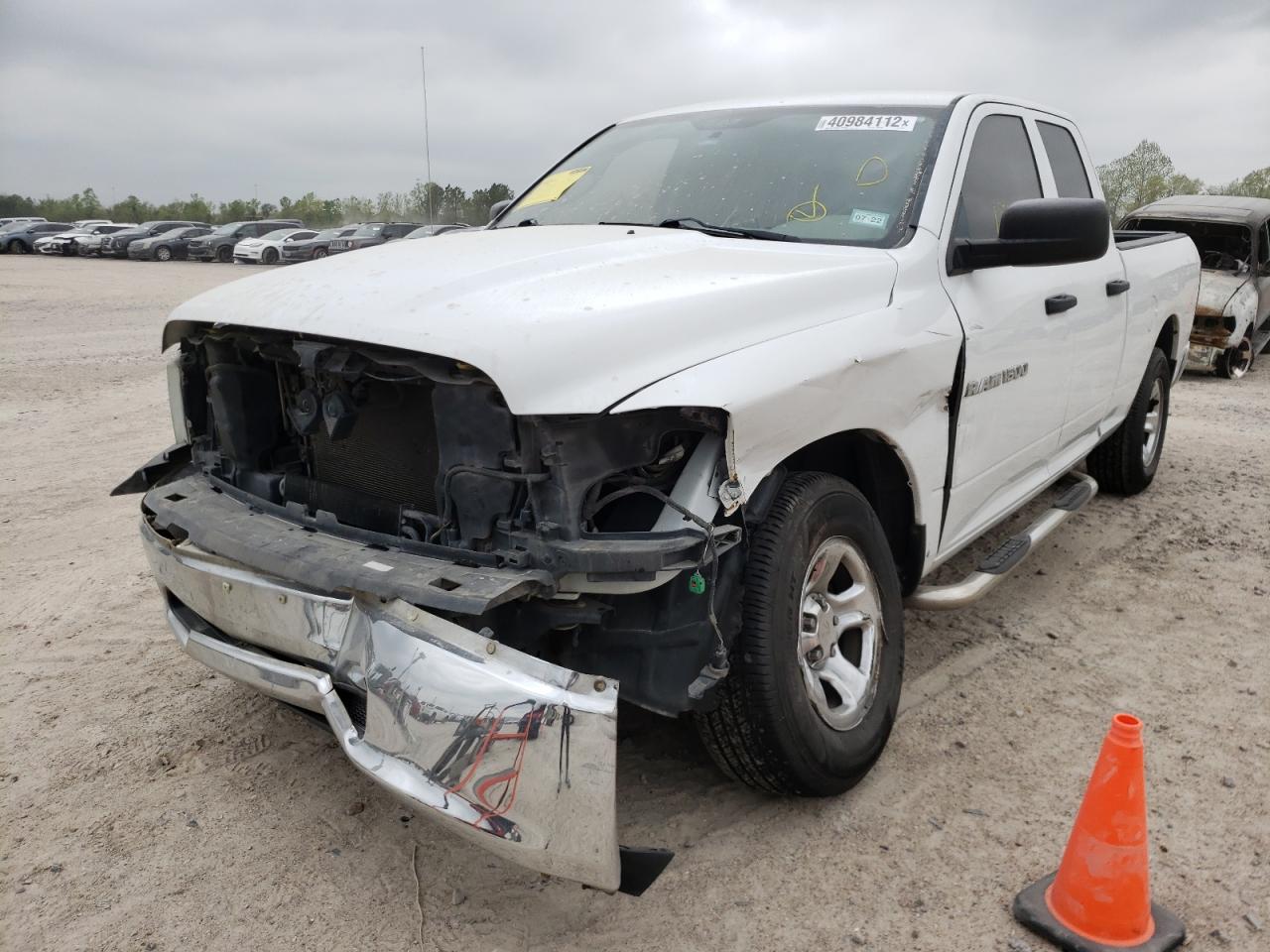 Photo 2 from auction – 2012 DODGE RAM 1500 S with VIN 1C6RD6FK4CS159305