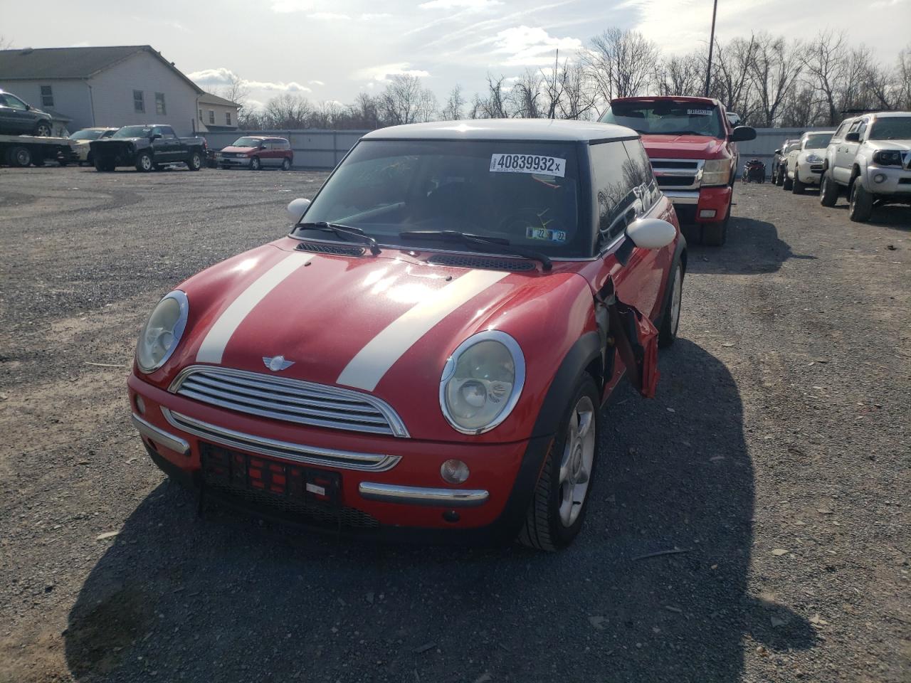 Photo 2 from auction – 2003 MINI COOPER with VIN WMWRC33413TE13577