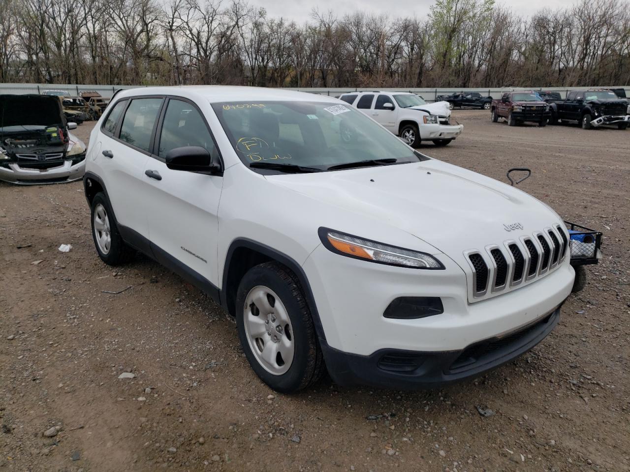 Photo 1 from auction – 2017 JEEP CHEROKEE S with VIN 1C4PJLAB1HW640899